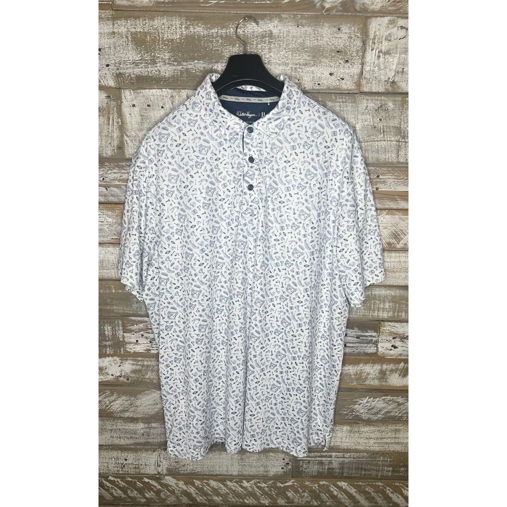 Walter Hagen Mens‎ Golf Short Sleeved Polo XXL